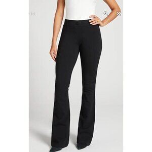 BETABRAND Women's Sz XL Petite Black  Boot Cut Classic Pull On Dress Yoga Pants